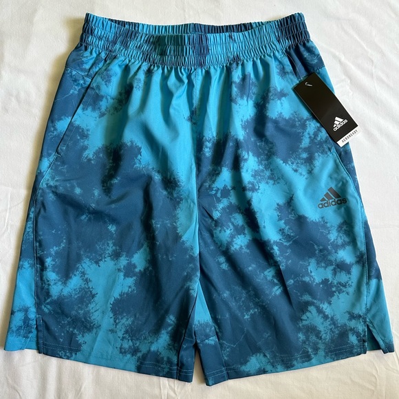 Boys Adidas Axis Tie Dye Shorts - Picture 6 of 8